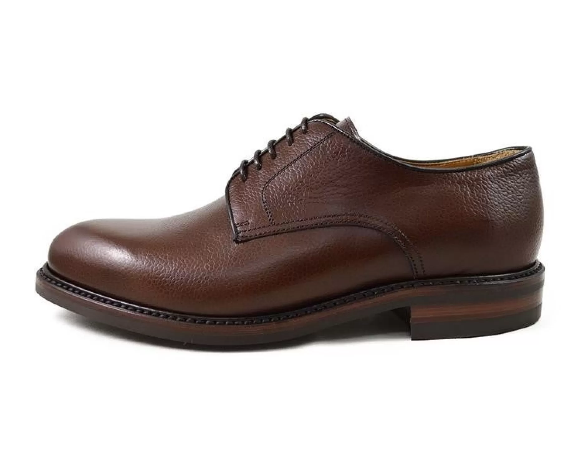 Men's Grained Leather Derby Shoes 4169/K1>Berwick Best