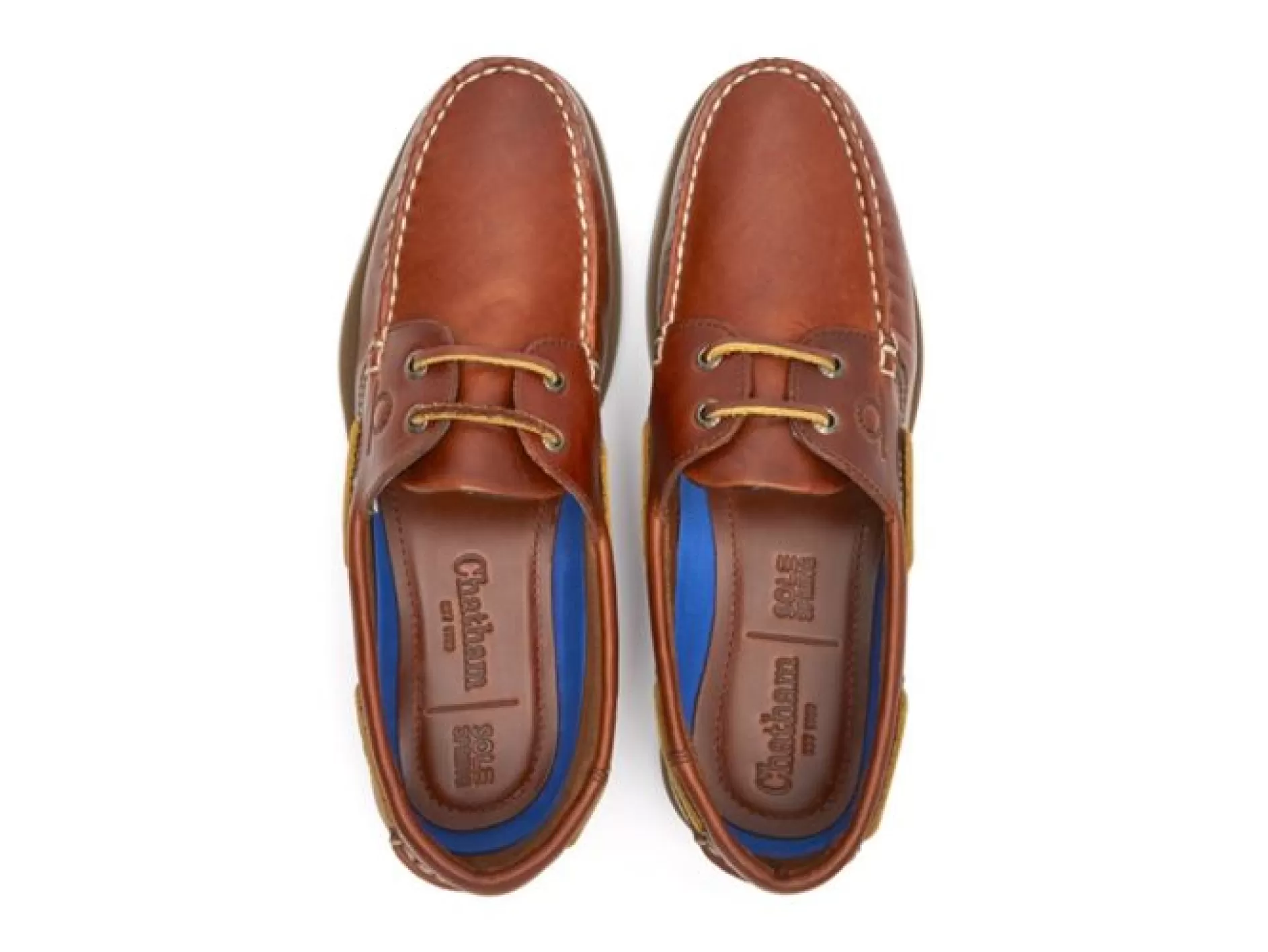 Men's Deck Ii G2 Leather Lace-Up Boat Shoes>Chatham Discount