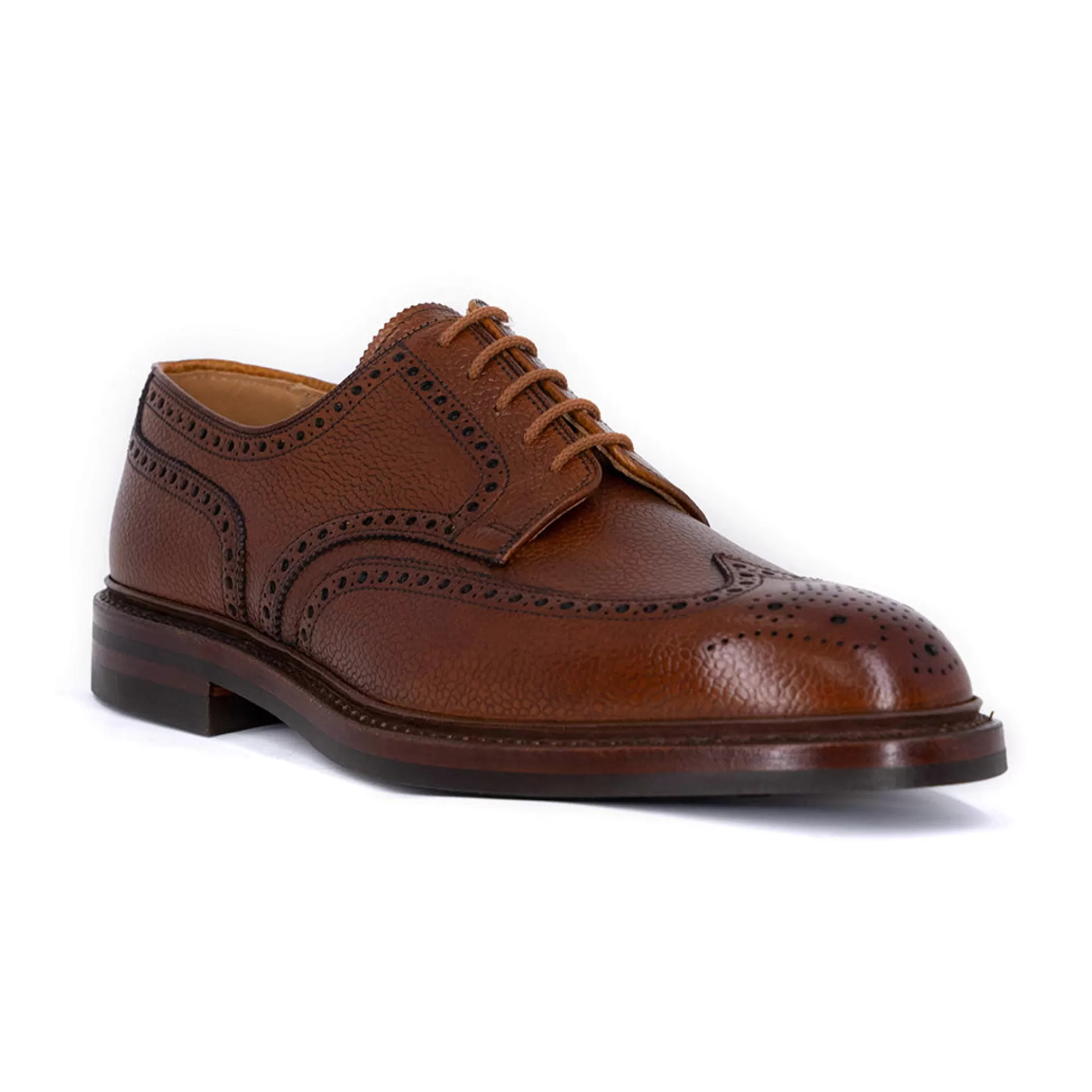 Men's Pembroke Leather Lace-Up Shoes 28637A/G03D2>Crockett & Jones Hot