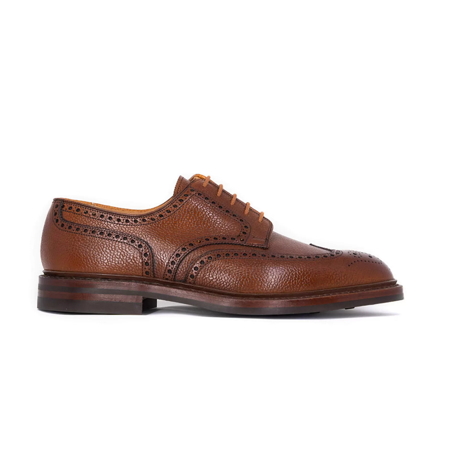 Men's Pembroke Leather Lace-Up Shoes 28637A/G03D2>Crockett & Jones Hot