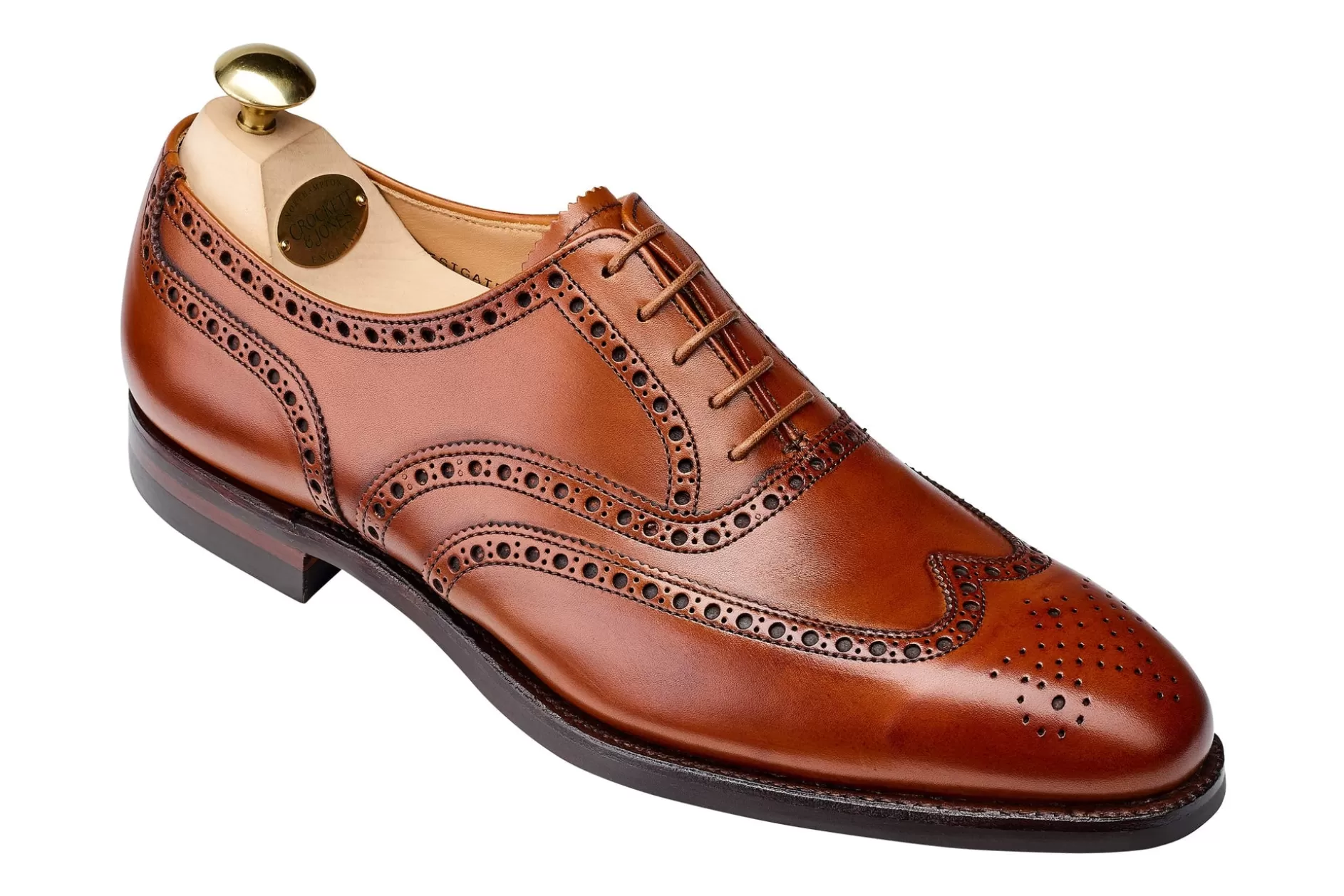 Men's Westgate 2 Leather Lace-Up Shoes>Crockett & Jones Clearance