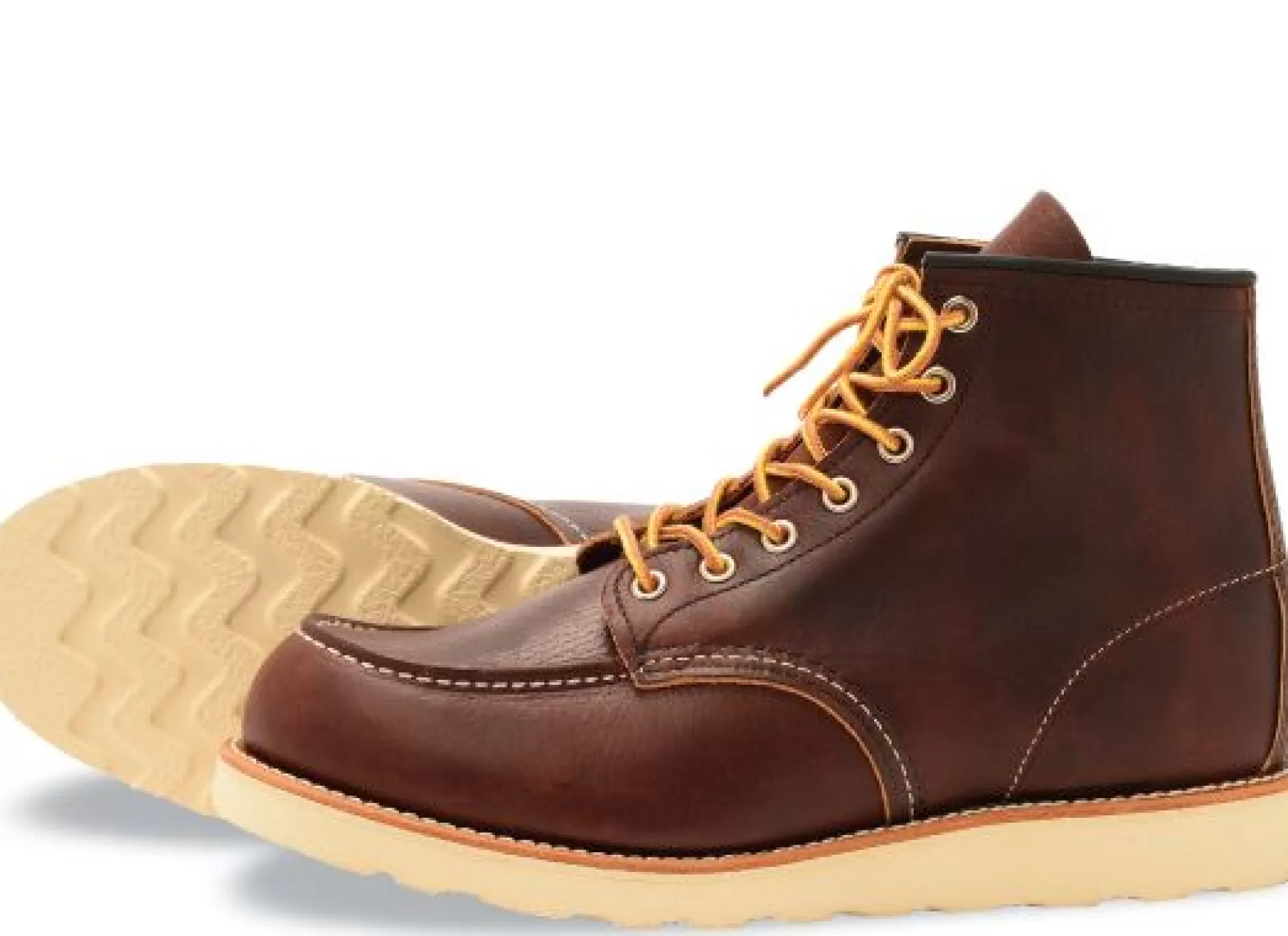 Men's Classic Moc Leather Lace-Up Boots 8138>Red Wing Clearance