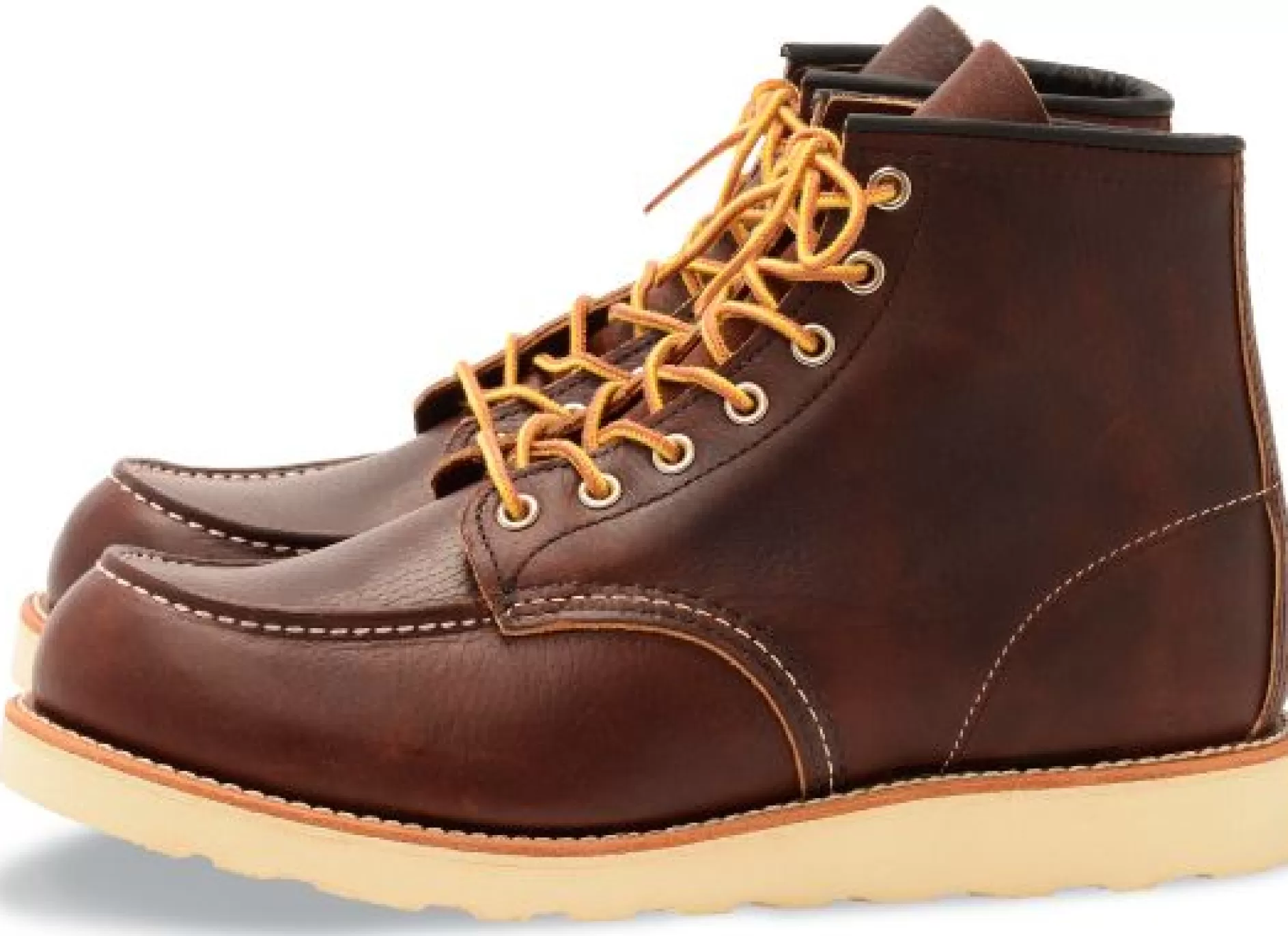 Men's Classic Moc Leather Lace-Up Boots 8138>Red Wing Clearance