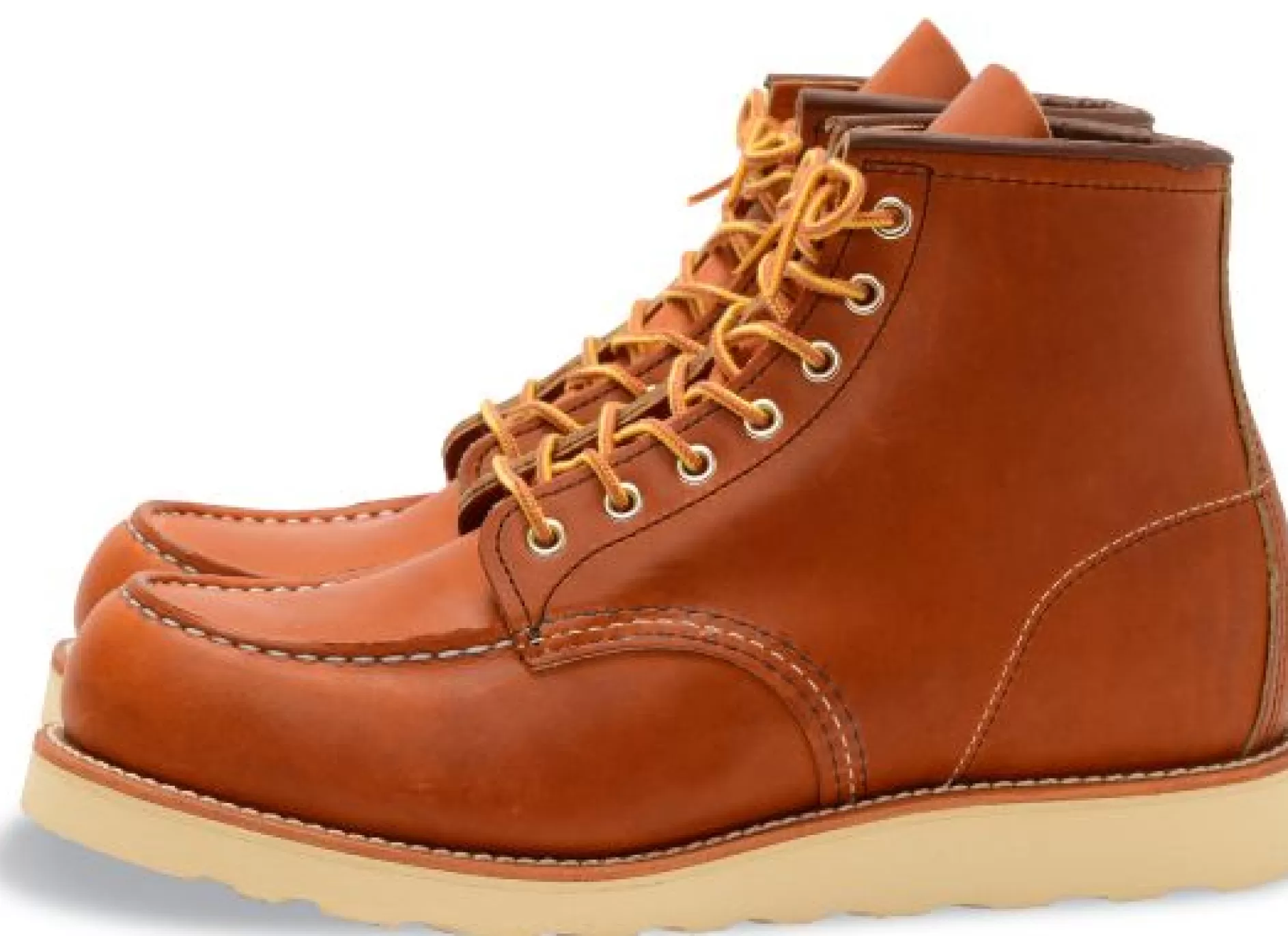 Men's Classic Moc Leather Lace-Up Boots 875>Red Wing Discount