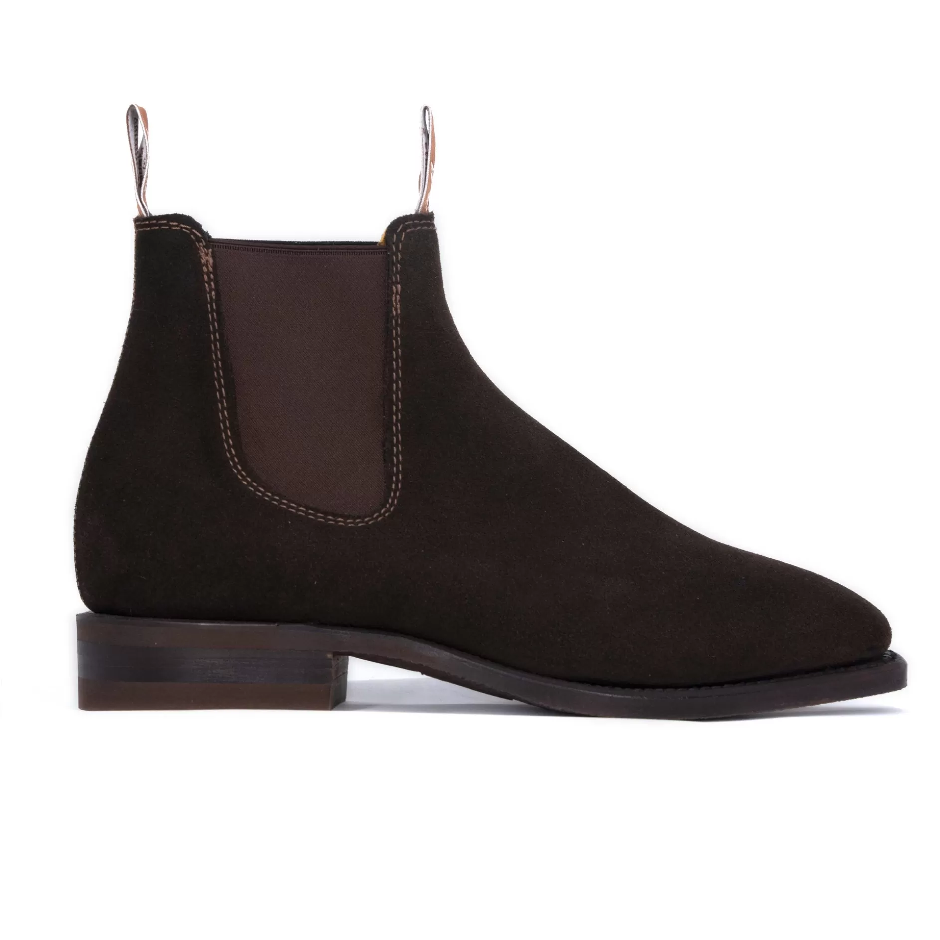 Men's Comfort Craftsman Suede Slip-On Boots B543S/08>R.M. Williams Discount