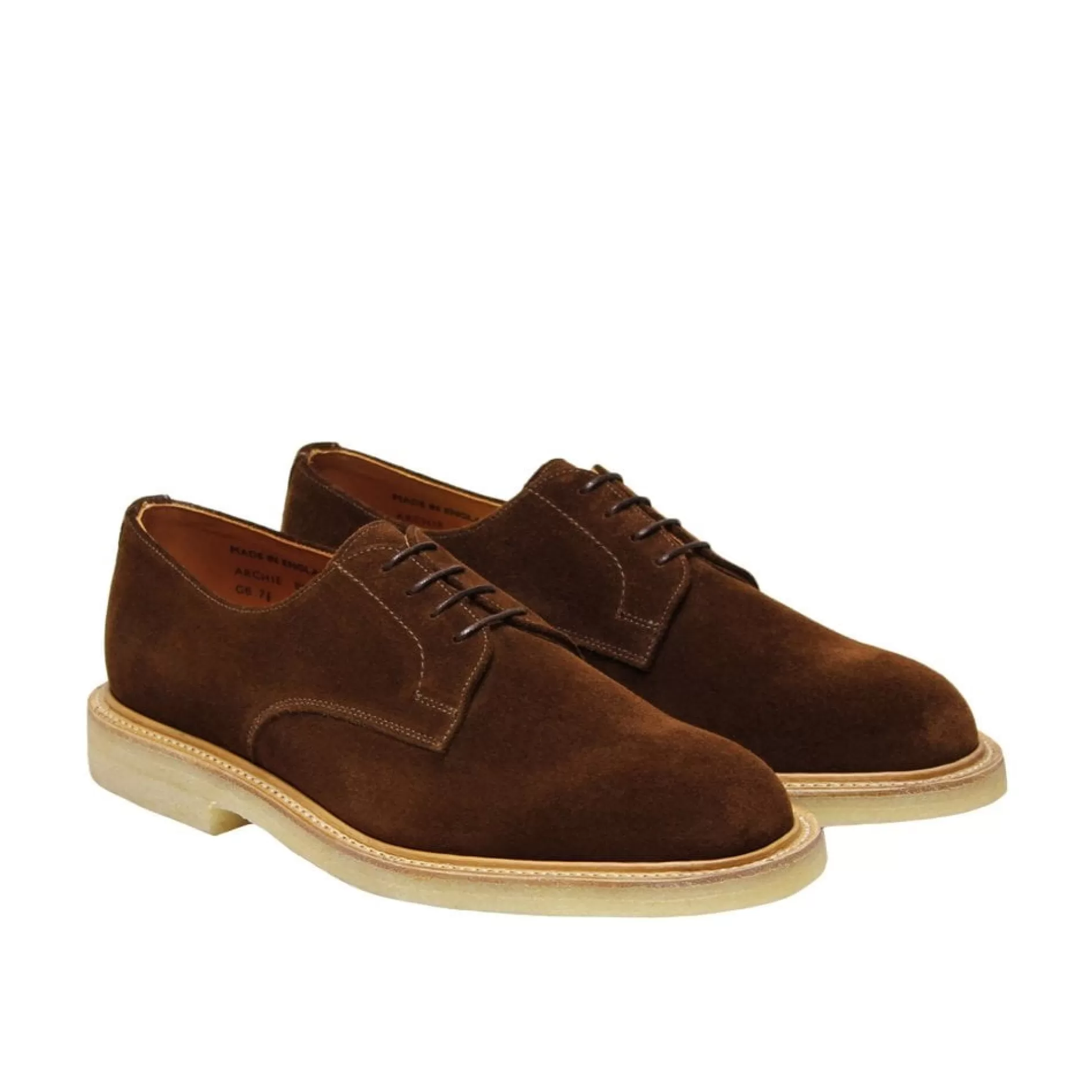 Men's Archie Suede Derby Shoes 8813/Pss>Sanders Discount