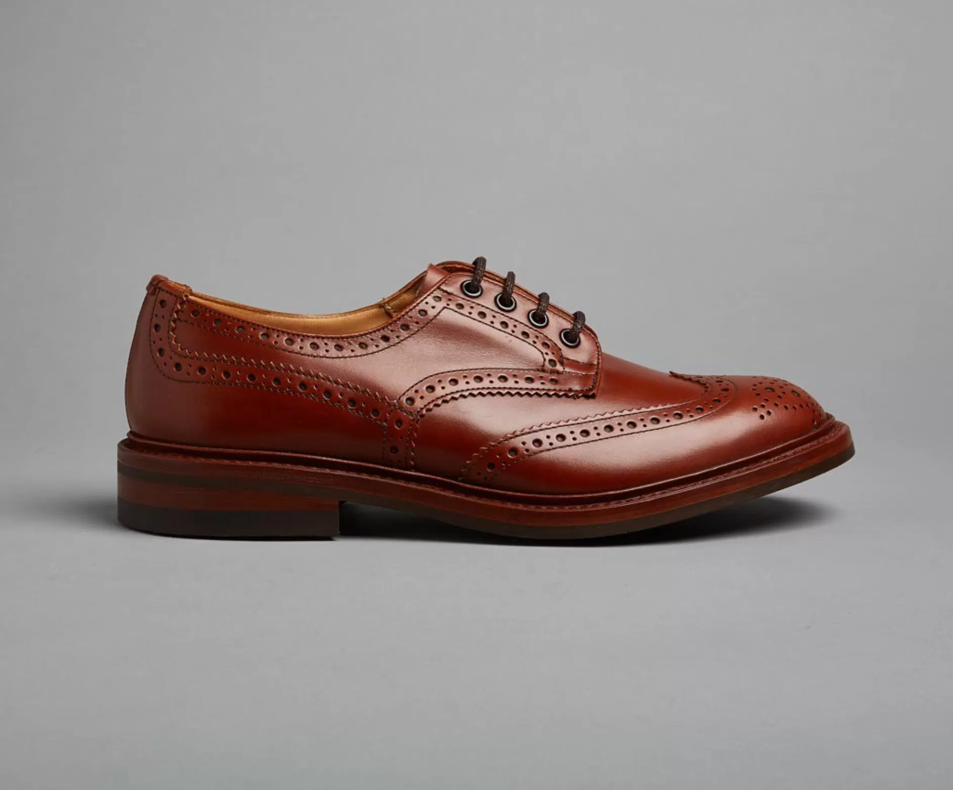 Men's Bourton Leather Brogue Shoes 5633>Tricker's Sale