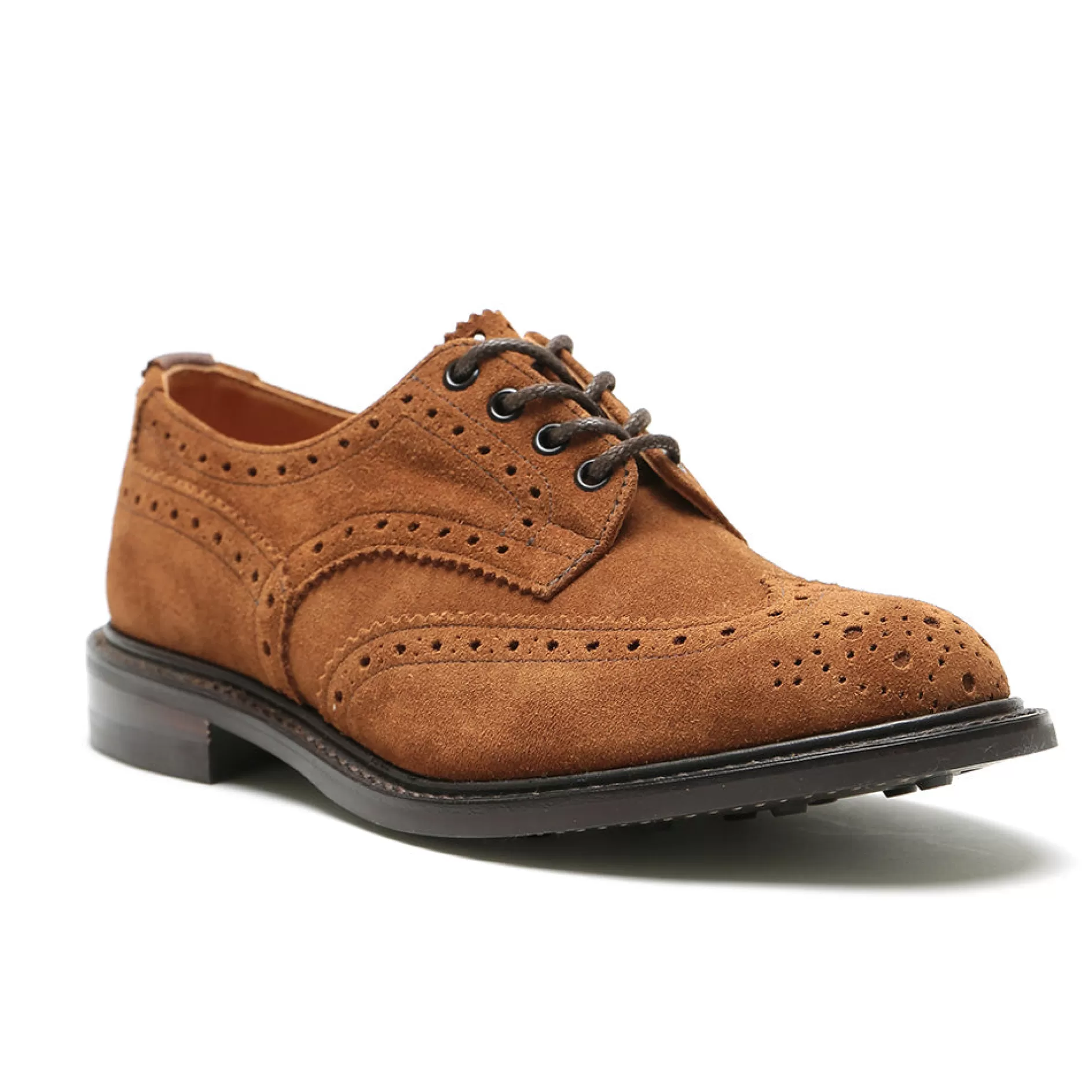 Men's Bourton Suede Brogue Shoes 5633/109>Tricker's Fashion