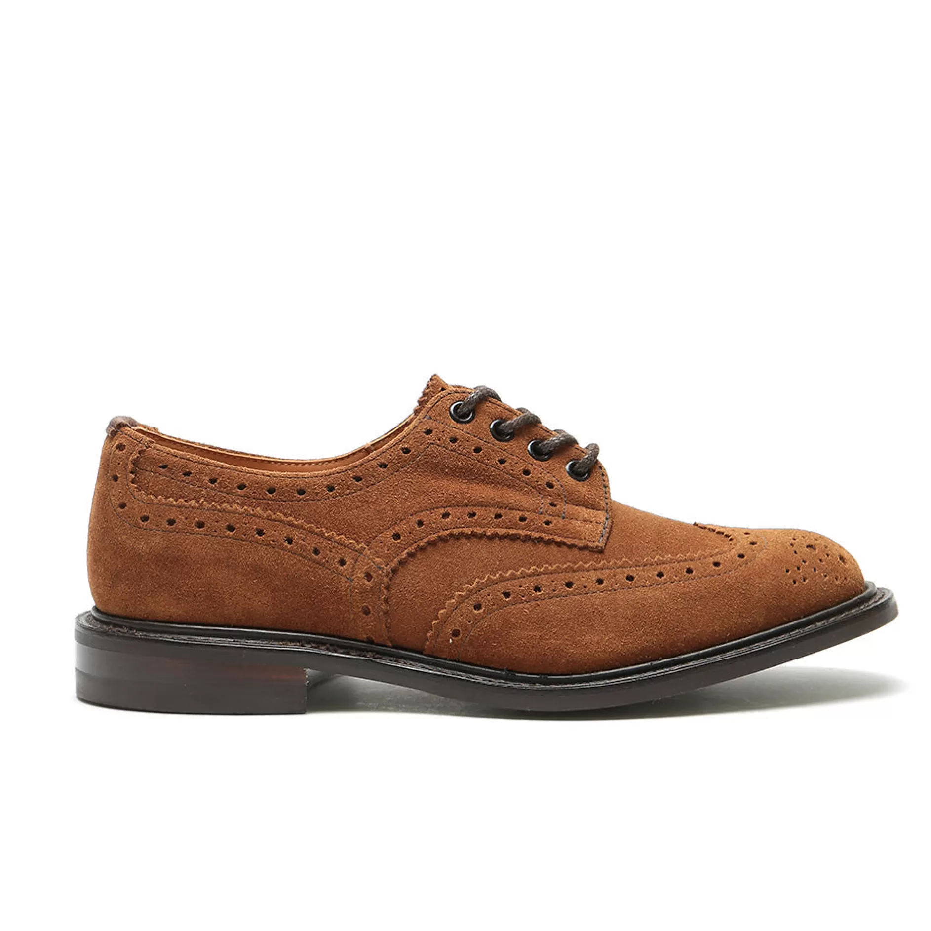 Men's Bourton Suede Brogue Shoes 5633/109>Tricker's Fashion