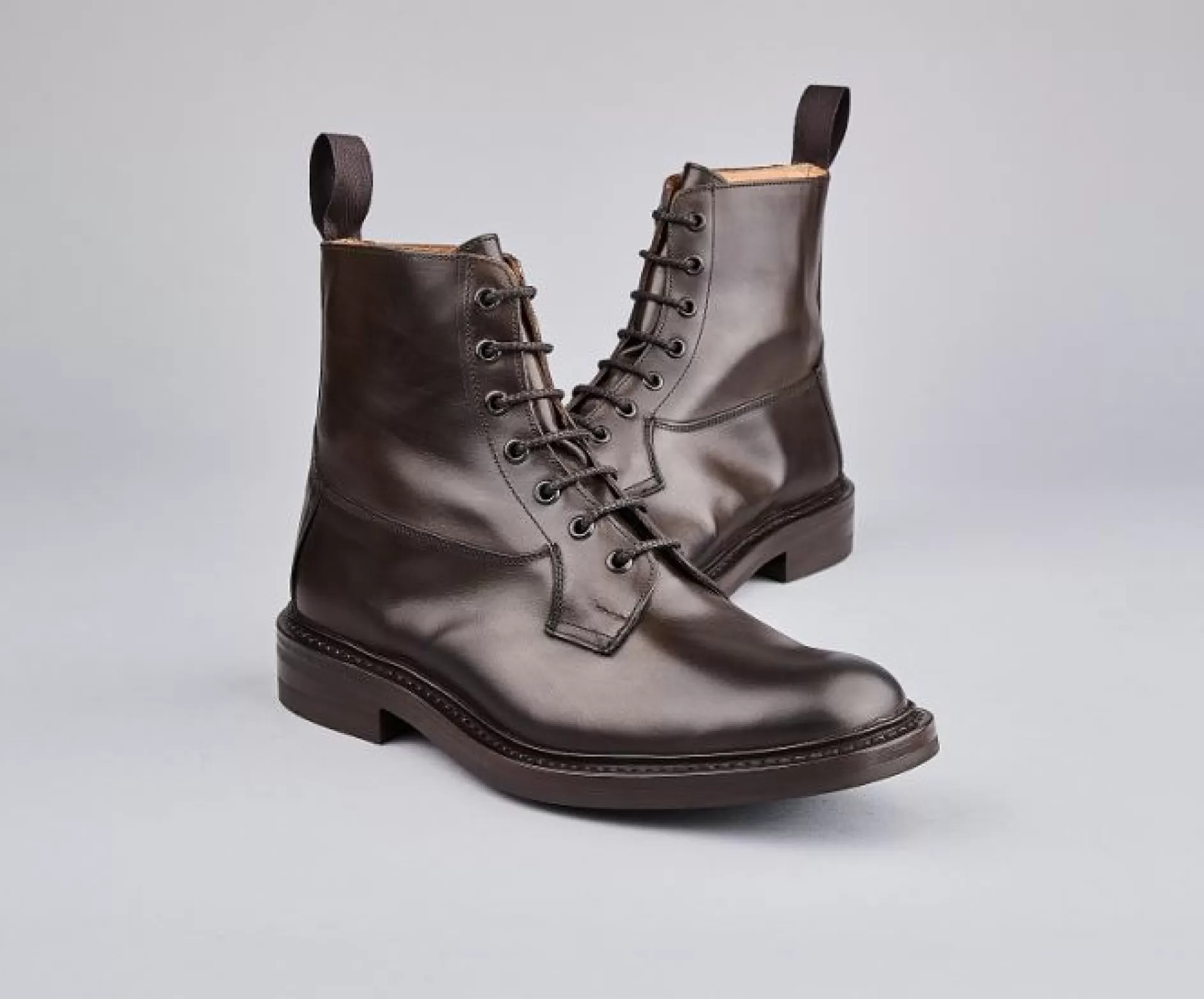 Men's Burford Leather Derby Boots 5635/4>Tricker's Fashion