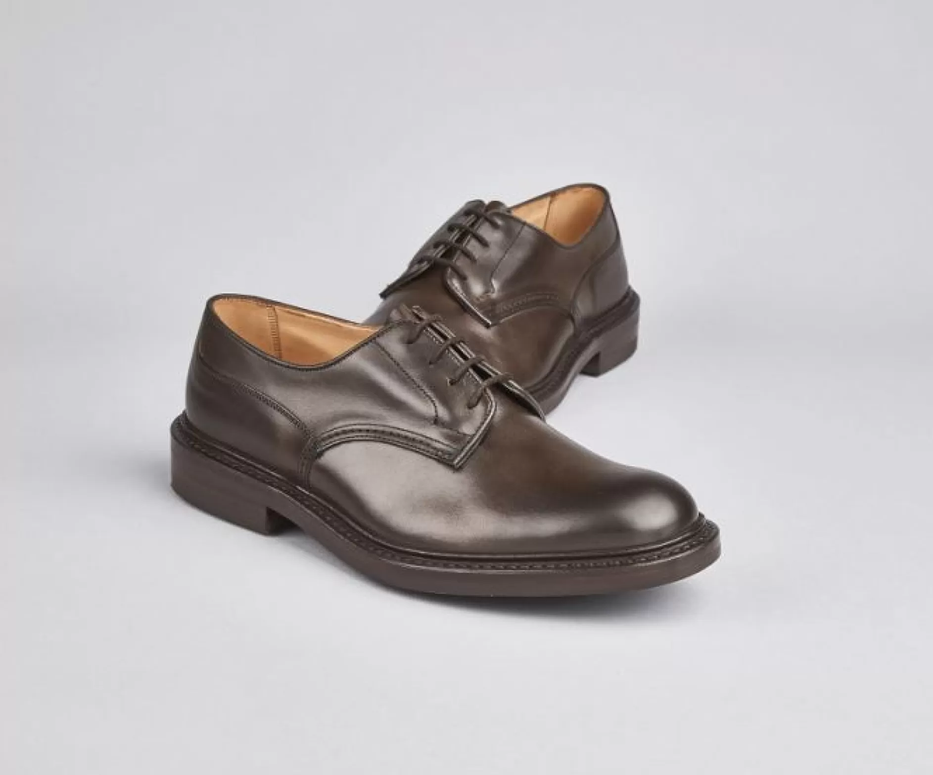 Men's Woodstock Leather Derby Shoes 5636/9>Tricker's Flash Sale